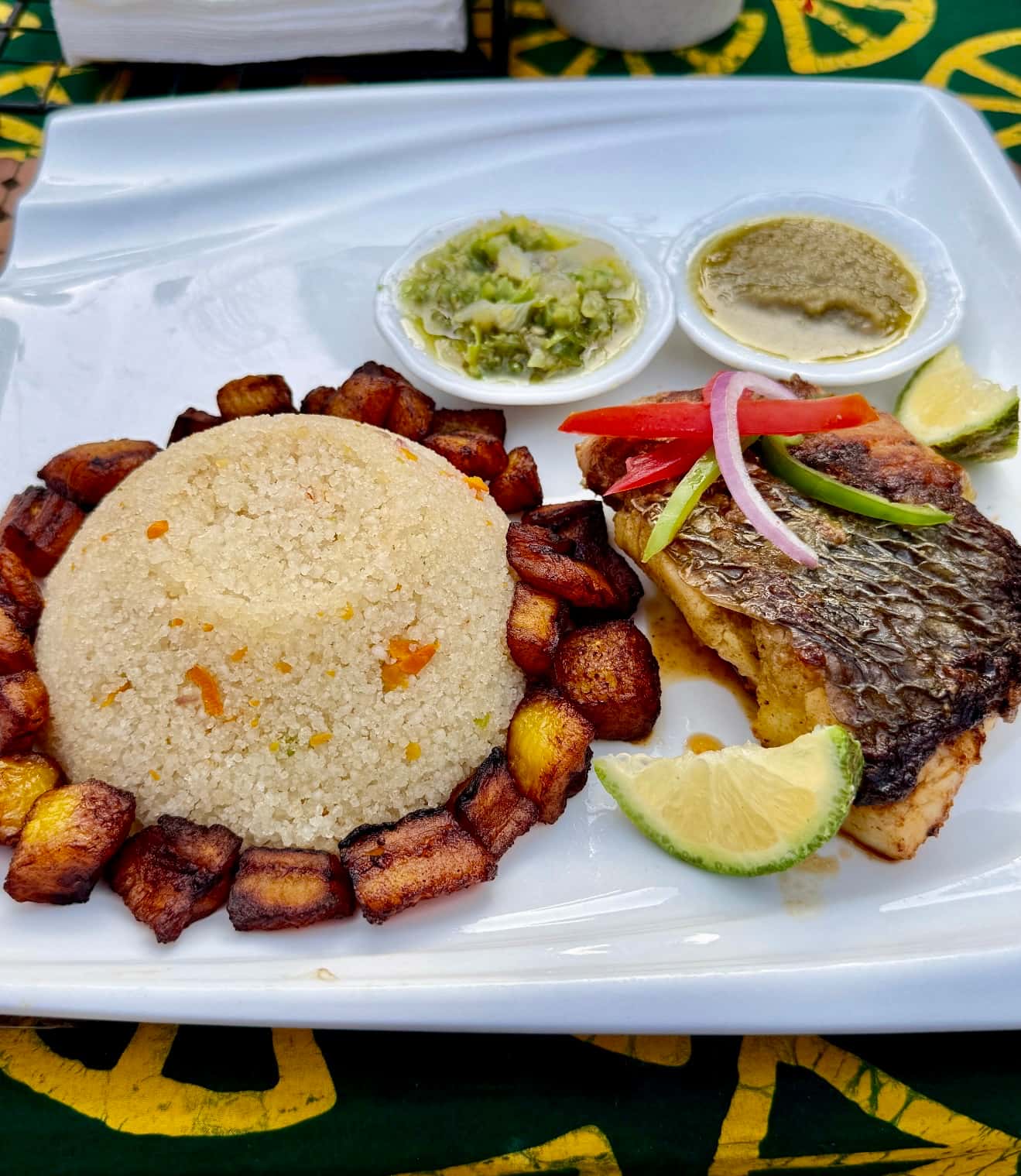 Grilovaná ryba grouper