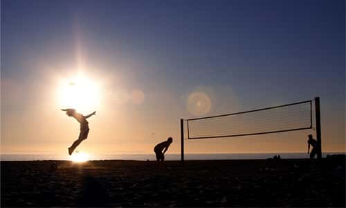 Voleibol en la playa
